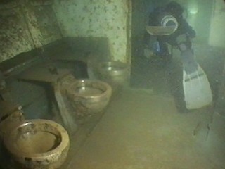 Toilets in the bow